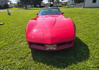 1981 Red Corvette Automatic For Sale