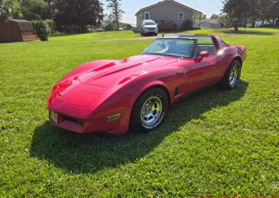 1981 Red Corvette Automatic For Sale
