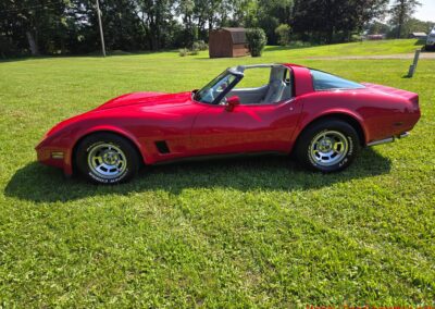 1981 Red Corvette Automatic For Sale