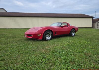 1981 Red Red Corvette For Sale
