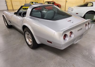 1981 Silver Corvette For Sale