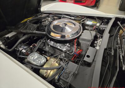 1981 White Corvette 4spd Black Interior T Top