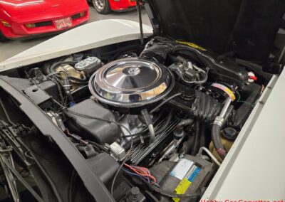 1981 White Corvette 4spd Black Interior T Top