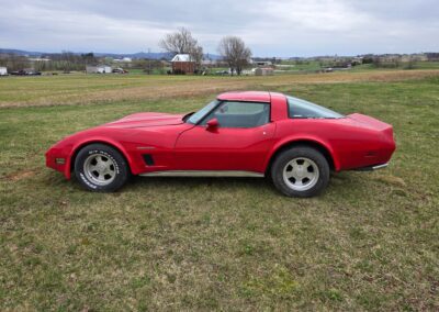 1982 Red Corvette Gray Interior For Sale