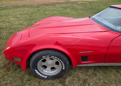 1982 Red Corvette Gray Interior For Sale
