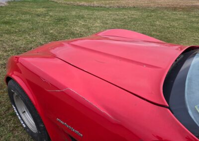 1982 Red Corvette Gray Interior For Sale