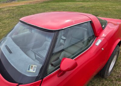 1982 Red Corvette Gray Interior For Sale