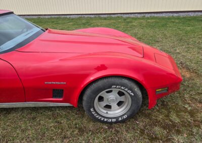 1982 Red Corvette Gray Interior For Sale