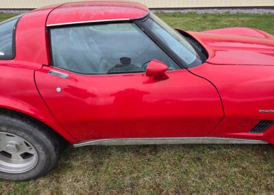 1982 Red Corvette Gray Interior For Sale