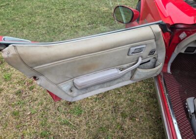 1982 Red Corvette Gray Interior For Sale