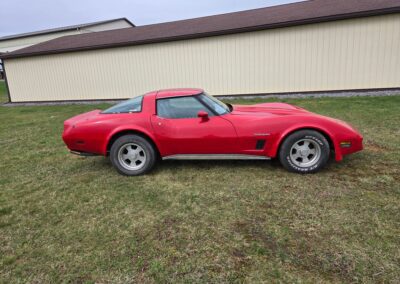 1982 Red Corvette Gray Interior For Sale