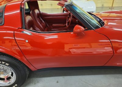 1982 Red Red Corvette T Top