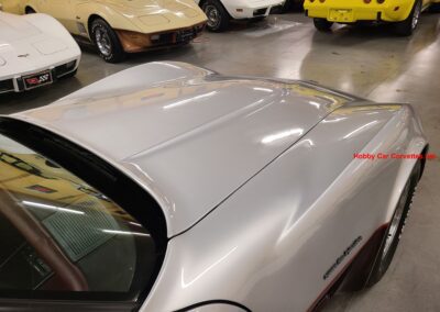 1982 Silver Dark Claret Corvette For Sale