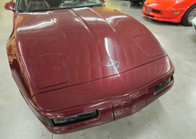 1993 Ruby Red Corvette Convertible For Sale