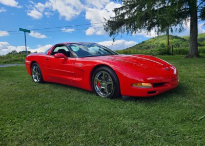 1999 Red Corvette T Top For Sale