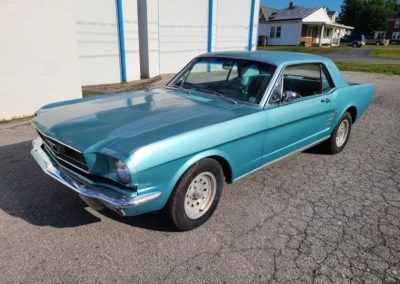 1966 Blue Ford Mustang For Sale