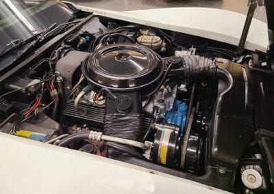 1980 White L82 Corvette Claret Int For Sale