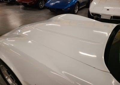 1980 White L82 Corvette Claret Int For Sale