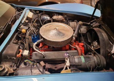 1974 Blue Corvette L82 Manual Stingray For Sale