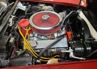 1976 Dark Red Corvette T Top Stingray For Sale