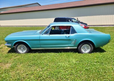 1966 Blue Ford Mustang For Sale