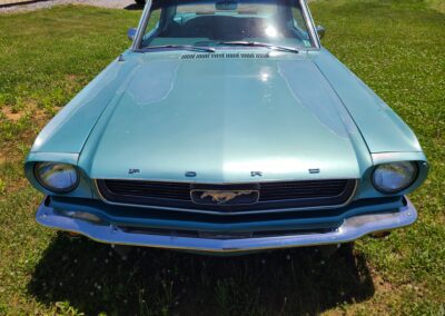 1966 Blue Ford Mustang For Sale