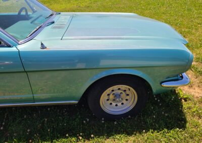1966 Blue Ford Mustang For Sale