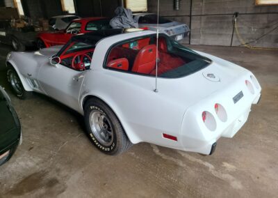 1978 Classic White Corvette T Top