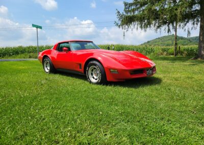 1981 Red Corvette Automatic For Sale