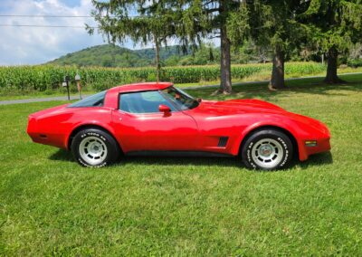 1981 Red Corvette Automatic For Sale
