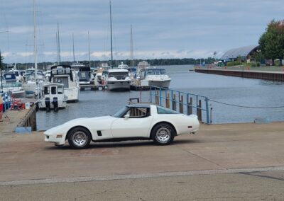 1980 White Corvette Black Interior 4spd For Sale