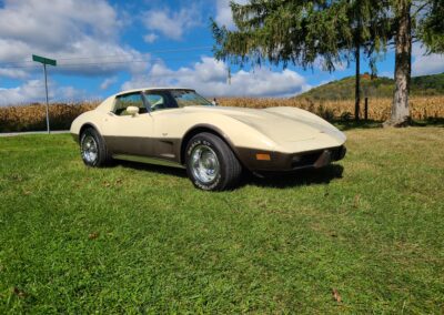 1977 Tan Corvette 4spd For Sale