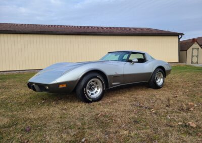 1978 Silver Anniversary Corvette Cloth Black Interior 40K Miles For Sale