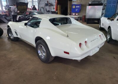 1974 White Corvette Stingray T Top