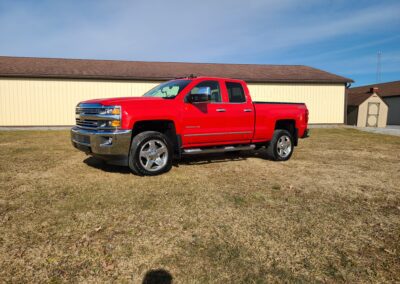 2015 Red Silverado 2500HD LTZ Z71 4 Door For Sale