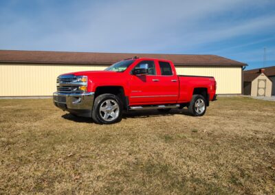 2015 Red Silverado 2500HD LTZ Z71 4 Door For Sale