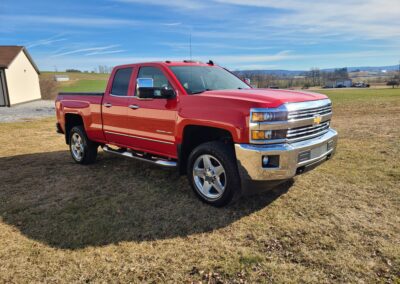 2015 Red Silverado 2500HD LTZ Z71 4 Door For Sale