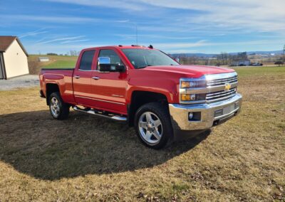 2015 Red Silverado 2500HD LTZ Z71 4 Door For Sale