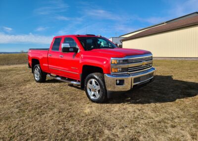 2015 Red Silverado 2500HD LTZ Z71 4 Door For Sale