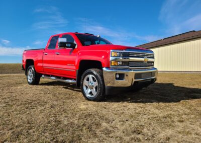 2015 Red Silverado 2500HD LTZ Z71 4 Door For Sale