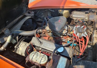 1976 Orange Flame Corvette For Sale