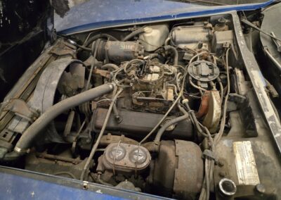 1975 Bright Blue Corvette Convertible Stingray For Sale