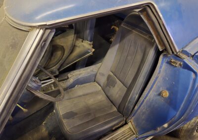 1975 Bright Blue Corvette Convertible Stingray For Sale