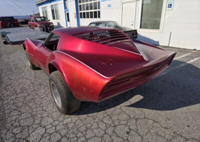 1971 Red Metallic Mako Shark Corvette