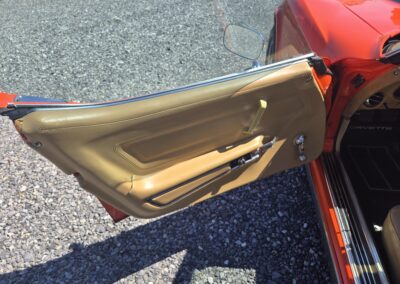 1976 Orange Corvette Stingray 4spd For Sale