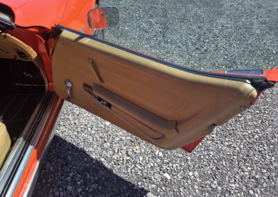 1976 Orange Corvette Stingray 4spd For Sale