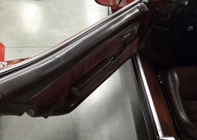 1981 Two Tone Autumn Red Dark Claret Corvette For Sale