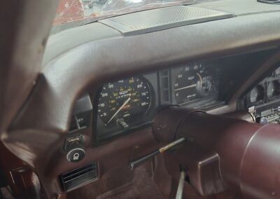 1981 Two Tone Autumn Red Dark Claret Corvette For Sale