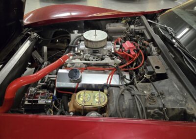 1981 Two Tone Autumn Red Dark Claret Corvette For Sale