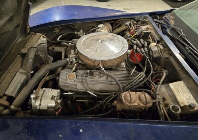 1972 Blue Big Block 4spd Corvette For Sale
